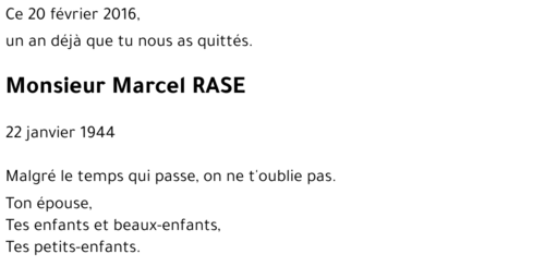 Marcel RASE