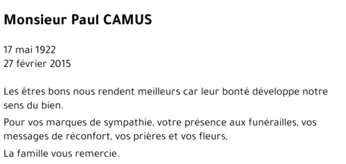 Paul CAMUS
