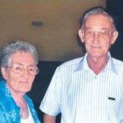 René et Jeanne BALLIEUX-VANDERSTRAETEN à -: avis de décès