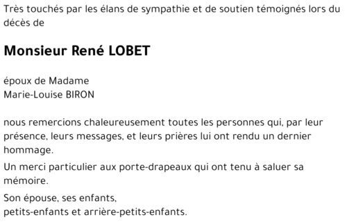 René LOBET