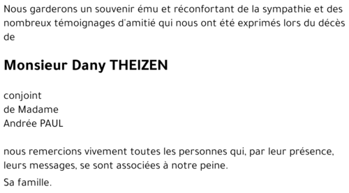 Dany THEIZEN