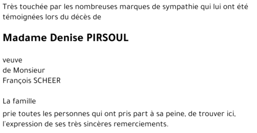 Denise PIRSOUL