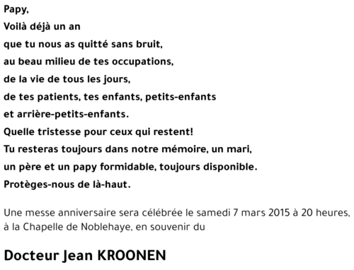 Jean KROONEN