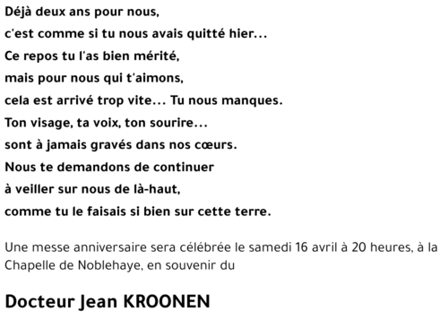 Jean KROONEN