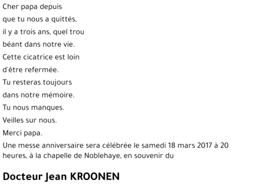 Jean KROONEN