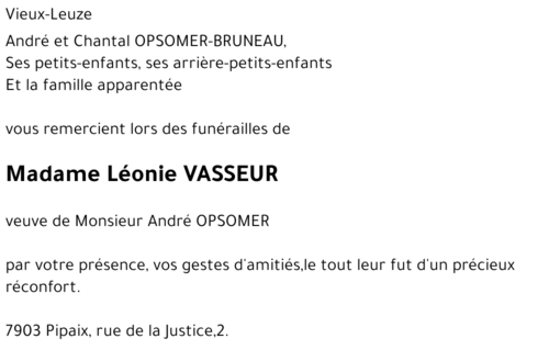 Léonie Vasseur