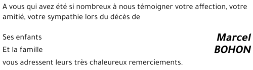 Marcel BOHON