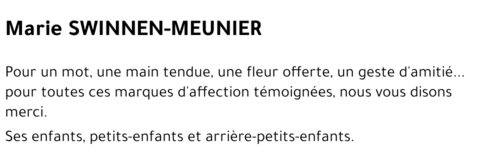 Marie SWINNEN