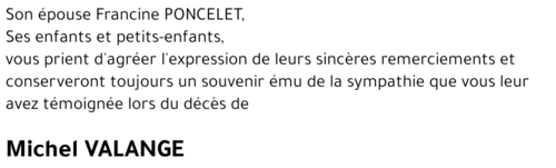 Michel VALANGE