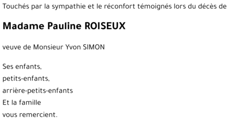 Pauline ROISEUX