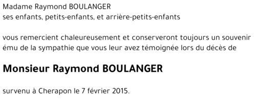 Raymond Boulanger