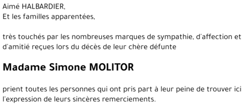 Simone MOLITOR