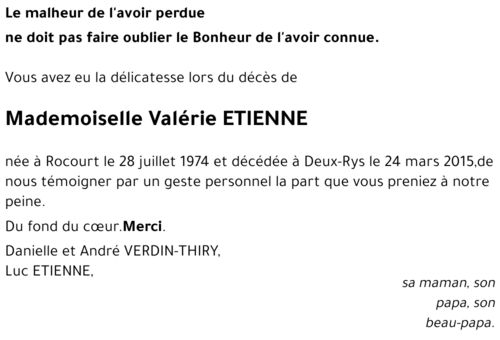 Valérie ETIENNE