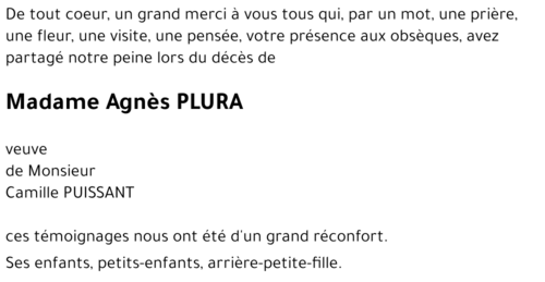 Agnès PLURA