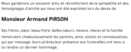 Armand PIRSON