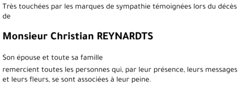 Christian REYNARDTS