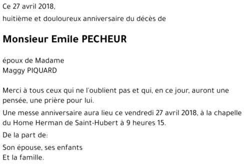 Emile PECHEUR