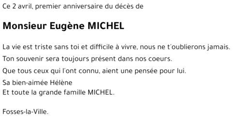 Eugène MICHEL