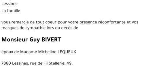 Guy BIVERT