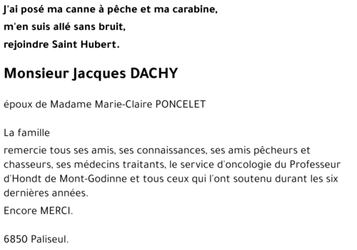 Jacques DACHY