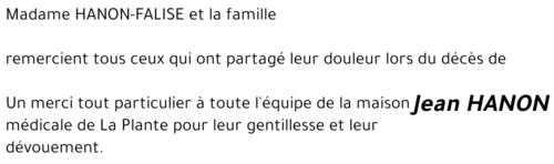 Jean HANON