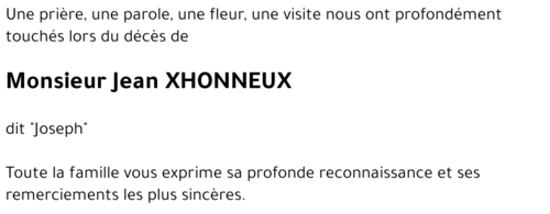 Jean XHONNEUX