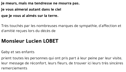 Lucien LOBET