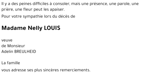Nelly LOUIS