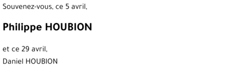 Philippe HOUBION