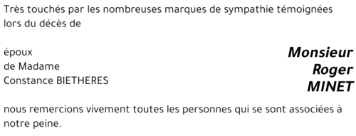 Roger MINET