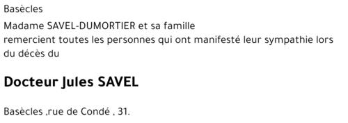  SAVEL - DUMORTIER