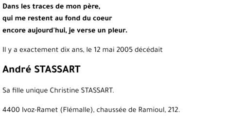 André STASSART