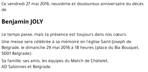 Benjamin JOLY
