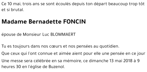 Bernadette FONCIN