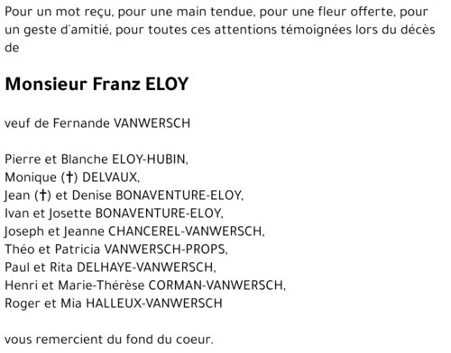 Franz ELOY