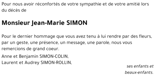 Jean-Marie SIMON