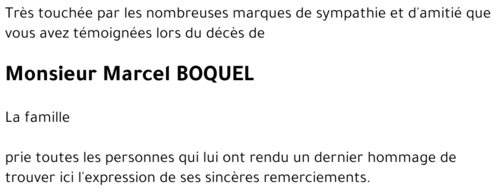 Marcel BOQUEL