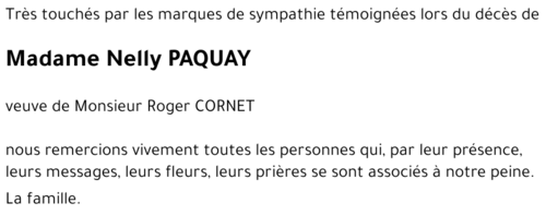 Nelly PAQUAY