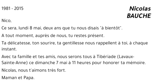 Nicolas BAUCHE