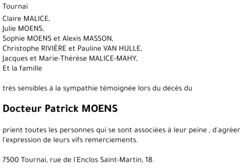 Patrick MOENS