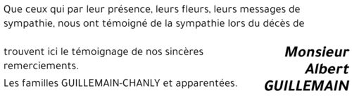 Albert GUILLEMAIN