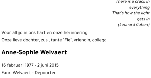 Anne-Sophie Welvaert