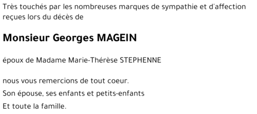 Georges MAGEIN