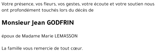 Jean GODFRIN