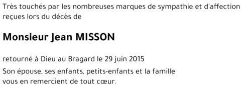 Jean MISSON