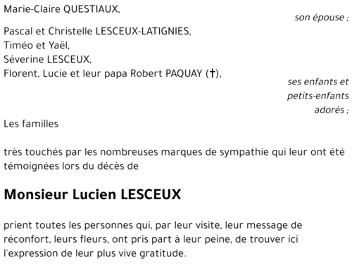 Lucien LESCEUX