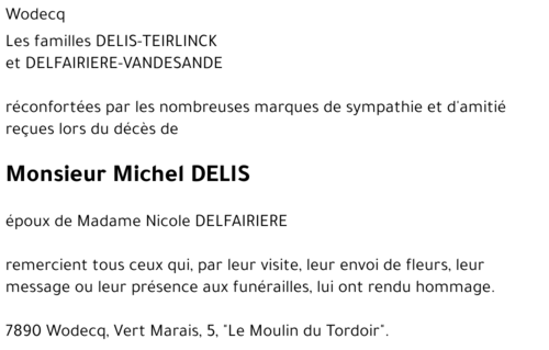 Michel DELIS