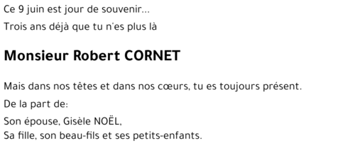 Robert CORNET