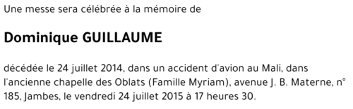 Dominique GUILLAUME