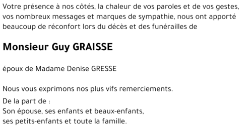Guy GRAISSE 